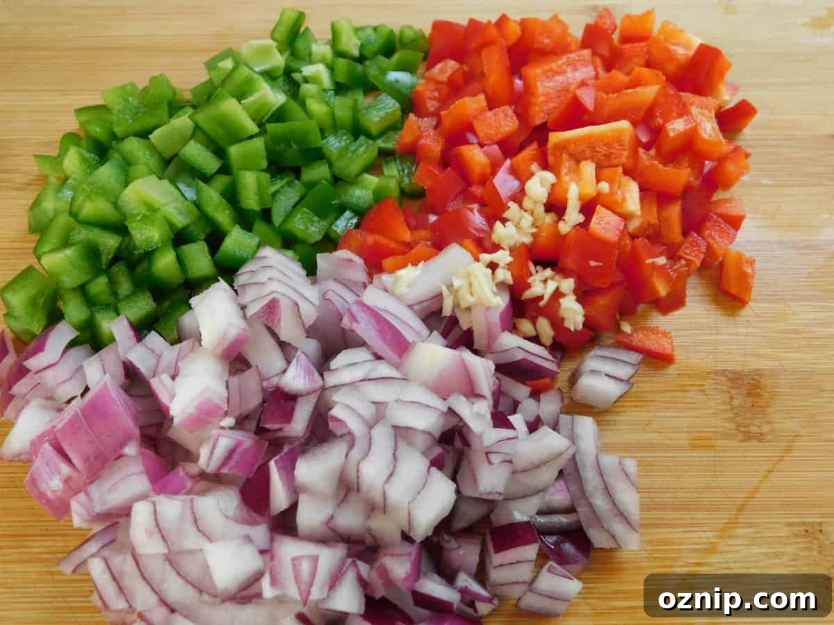 Ingredients for chicken taco soup