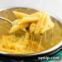 Instant Pot creamy sweet potato pasta