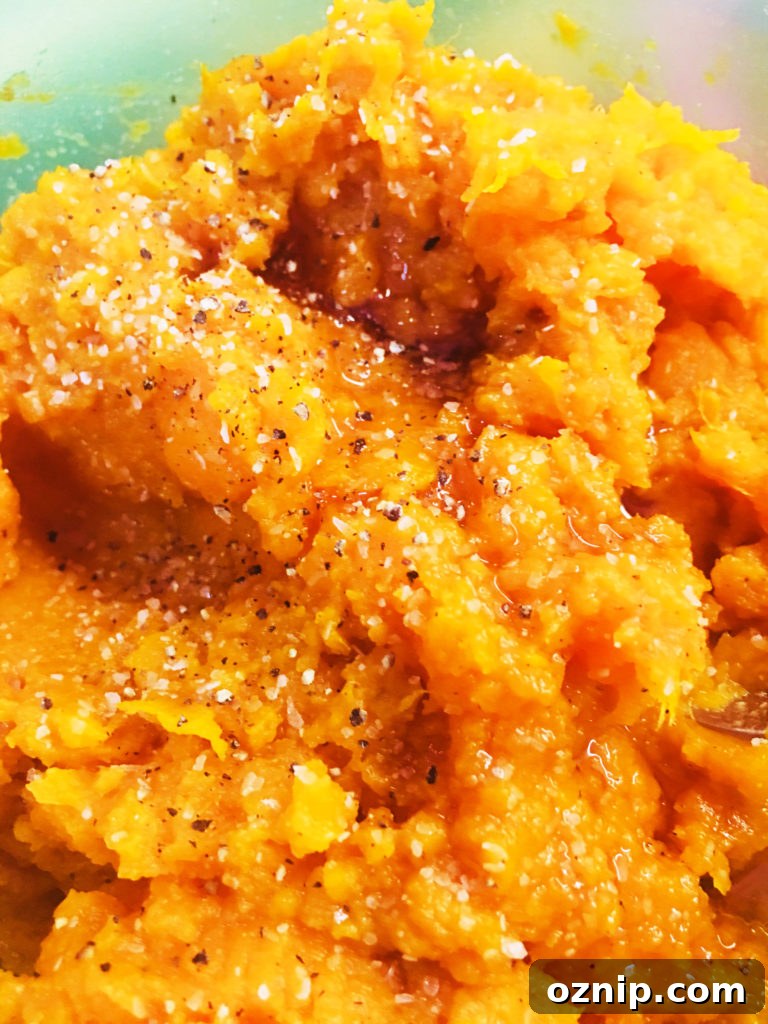 Mashed Sweet Potatoes