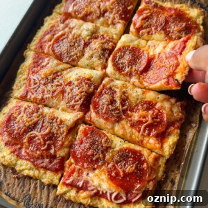 Chicken crust pizza.
