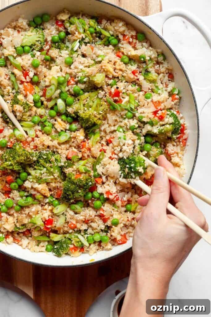 healthy fried rice