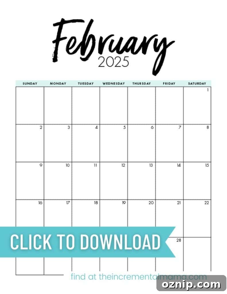 Teal February