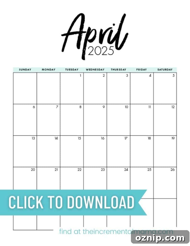 Teal April