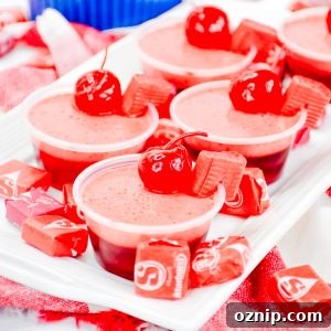 Cherry Starburst Jello Shots Recipe for Parties 5 Cherry Starburst Jello Shots