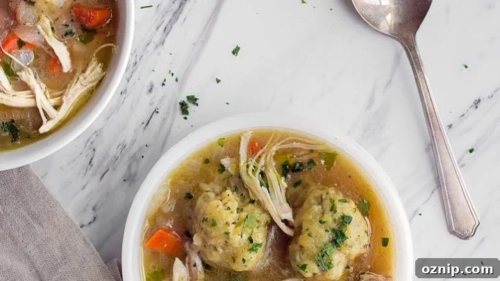 Instant Pot Chicken and Dumplings for Two in the Instant Pot Mini.