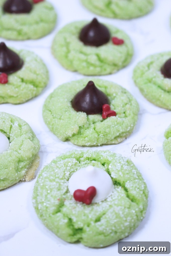 Vegan Grinch Blossoms