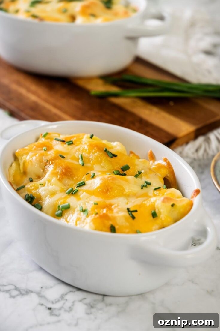Cheesy mashed potatoes