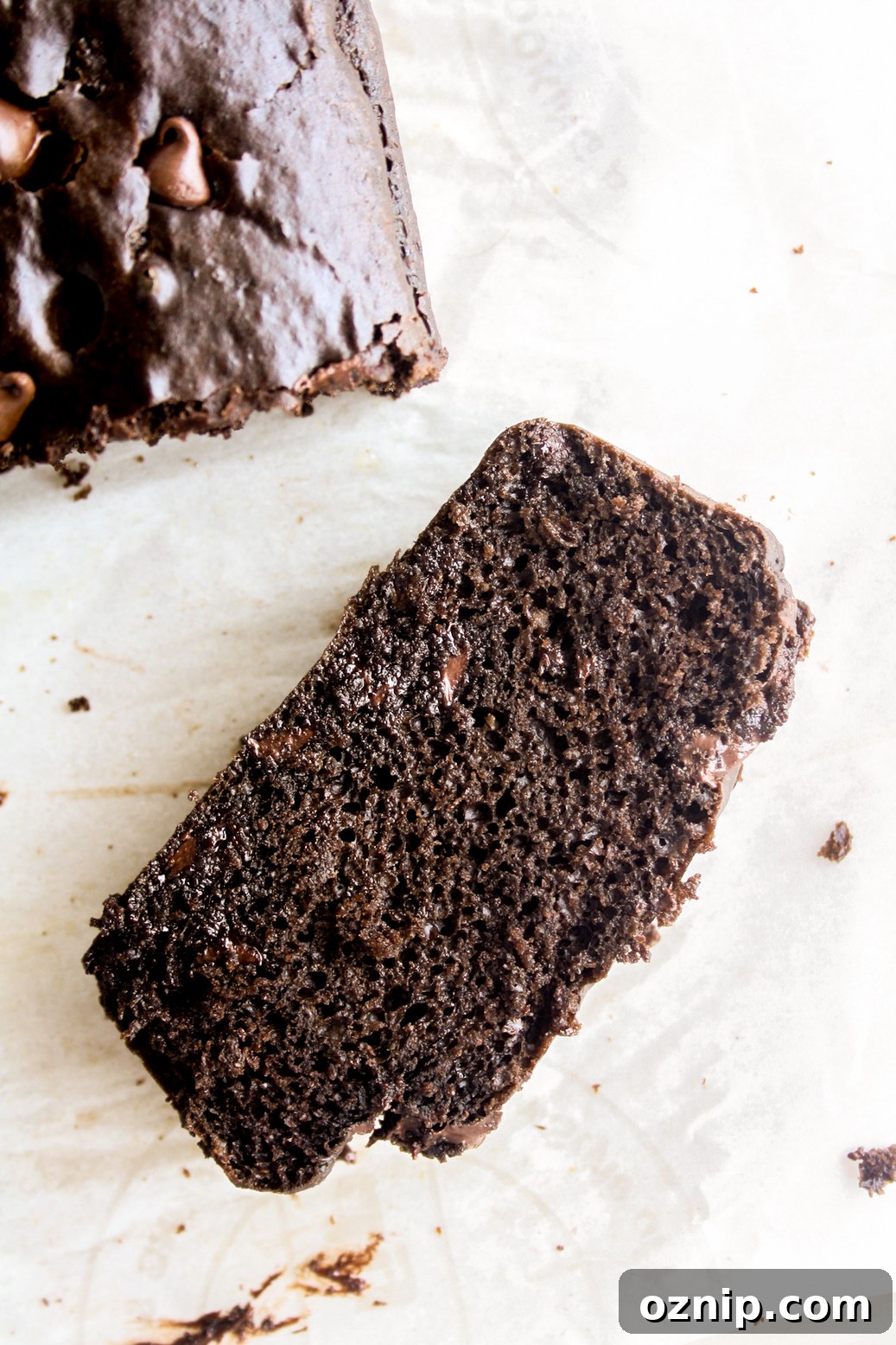 Decadent Eggless Double Chocolate Cake Recipe 2 Moist and super soft eggless chocolate cake with lots of chocolate chips