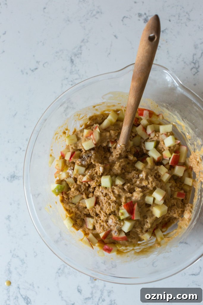 Apple Cider Muffin batter
