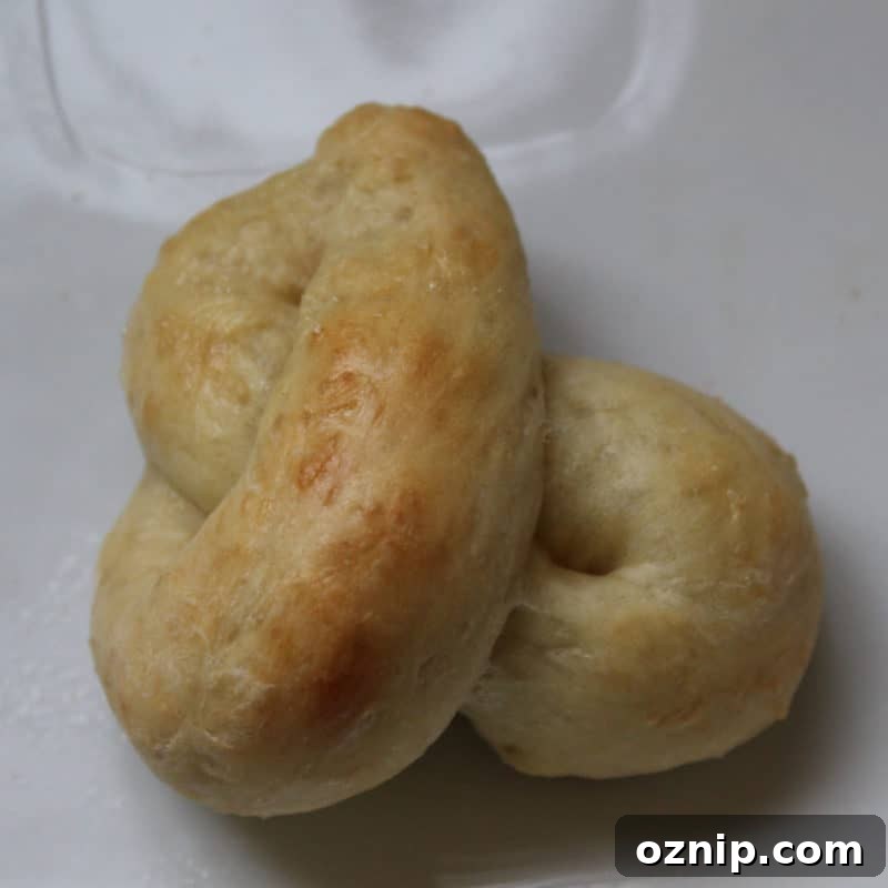 30+ Side Dishes for Soup to Complete Your Meal 10 Celtic Knot Roll on a white plate