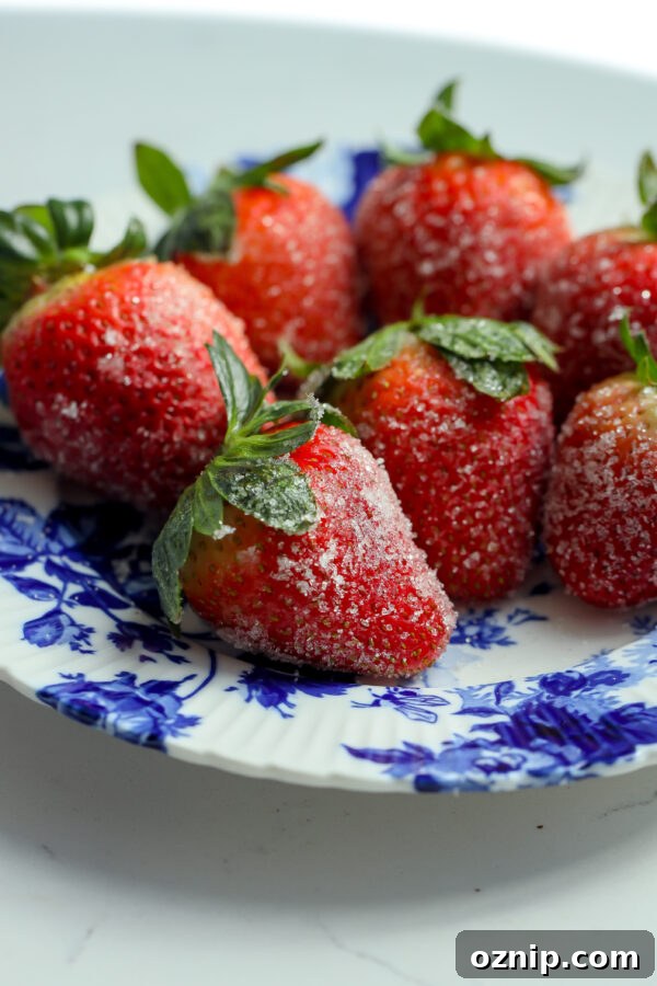 Prosecco Strawberries