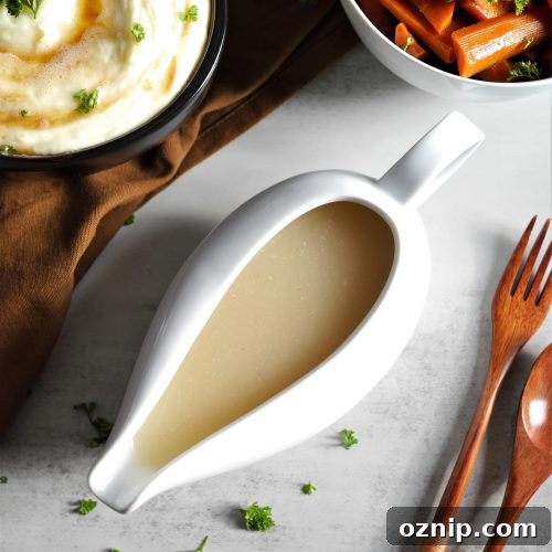 Quick and easy Gravy with only 3 ingredients