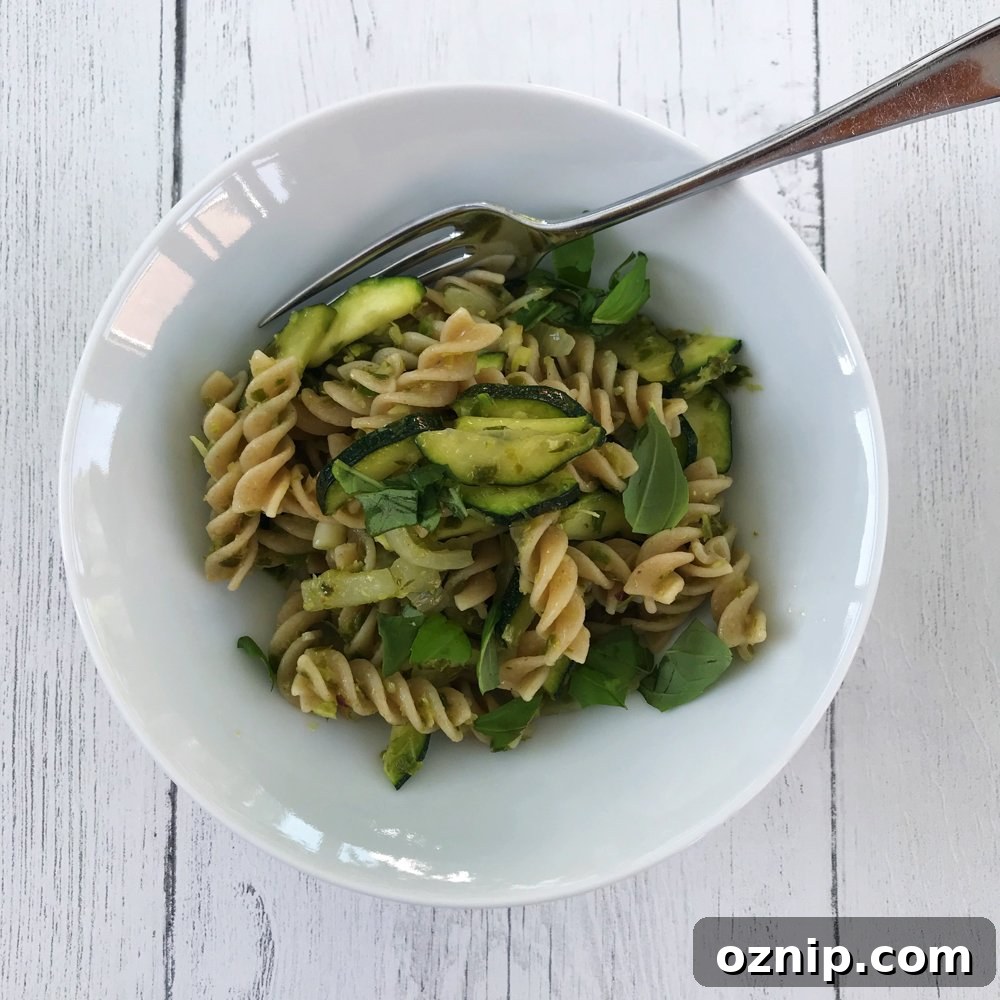 Pasta with Garlicky Greens