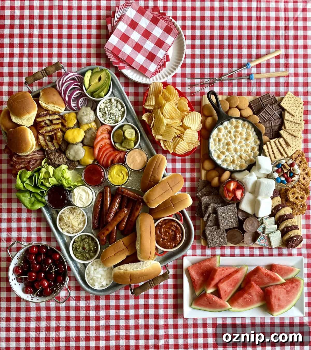 The Ultimate Summer Cookout Spread by The BakerMama