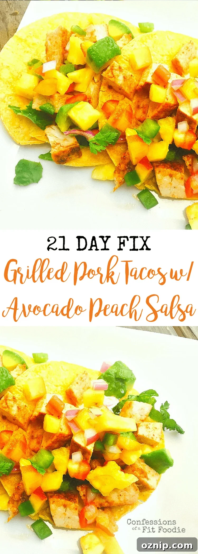 Twenty One Day Fix Grilled Pork Tacos