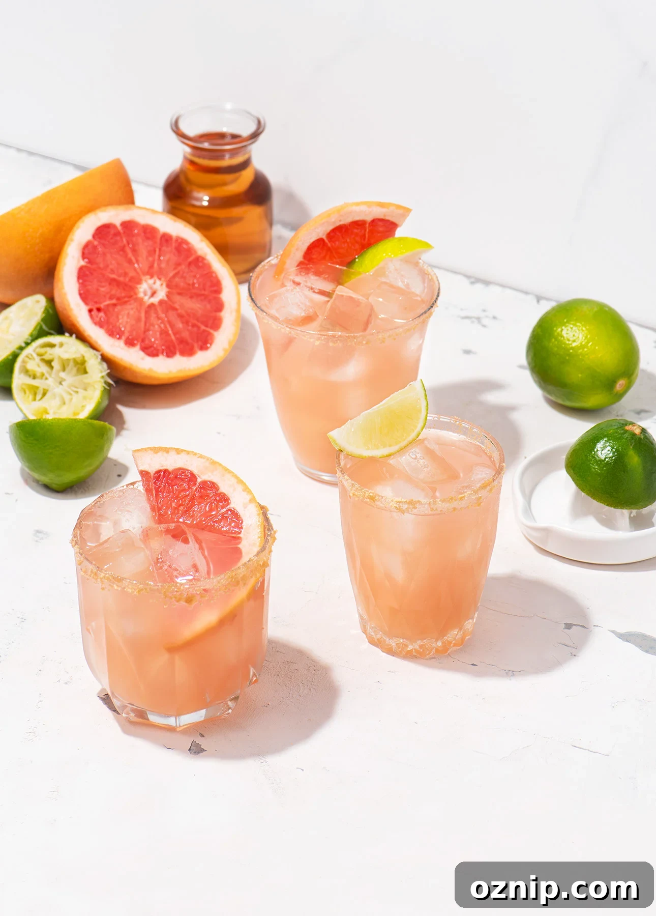 Maple Paloma Cocktail with Tequila and Grapefruit 2 Maple Paloma Cocktail