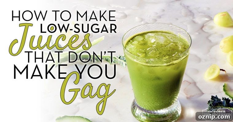 low sugar juice