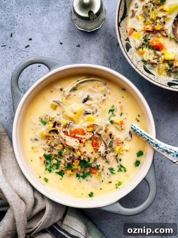Crockpot turkey soup