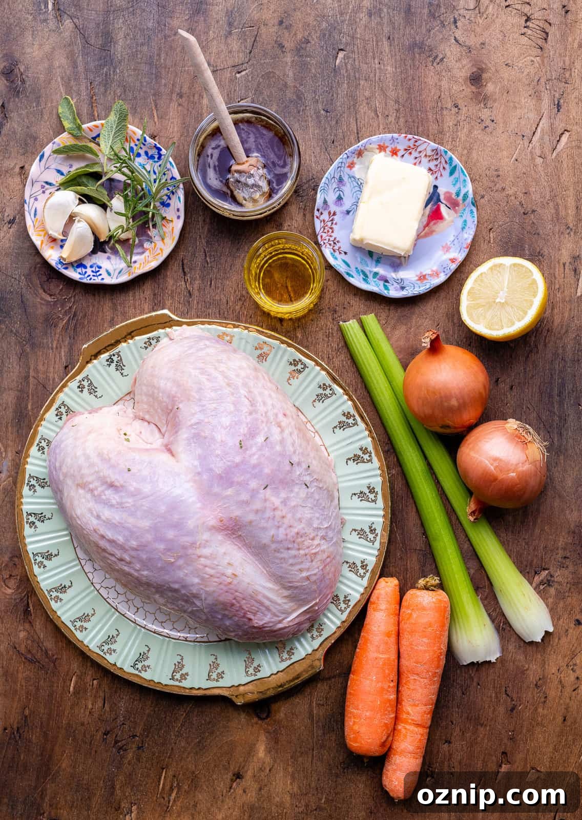How to Roast a Turkey Crown: Step-by-Step Cooking Guide 7 ingredients for roast turkey crown