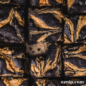 Gluten Free Tahini and Black Cocoa Brownies