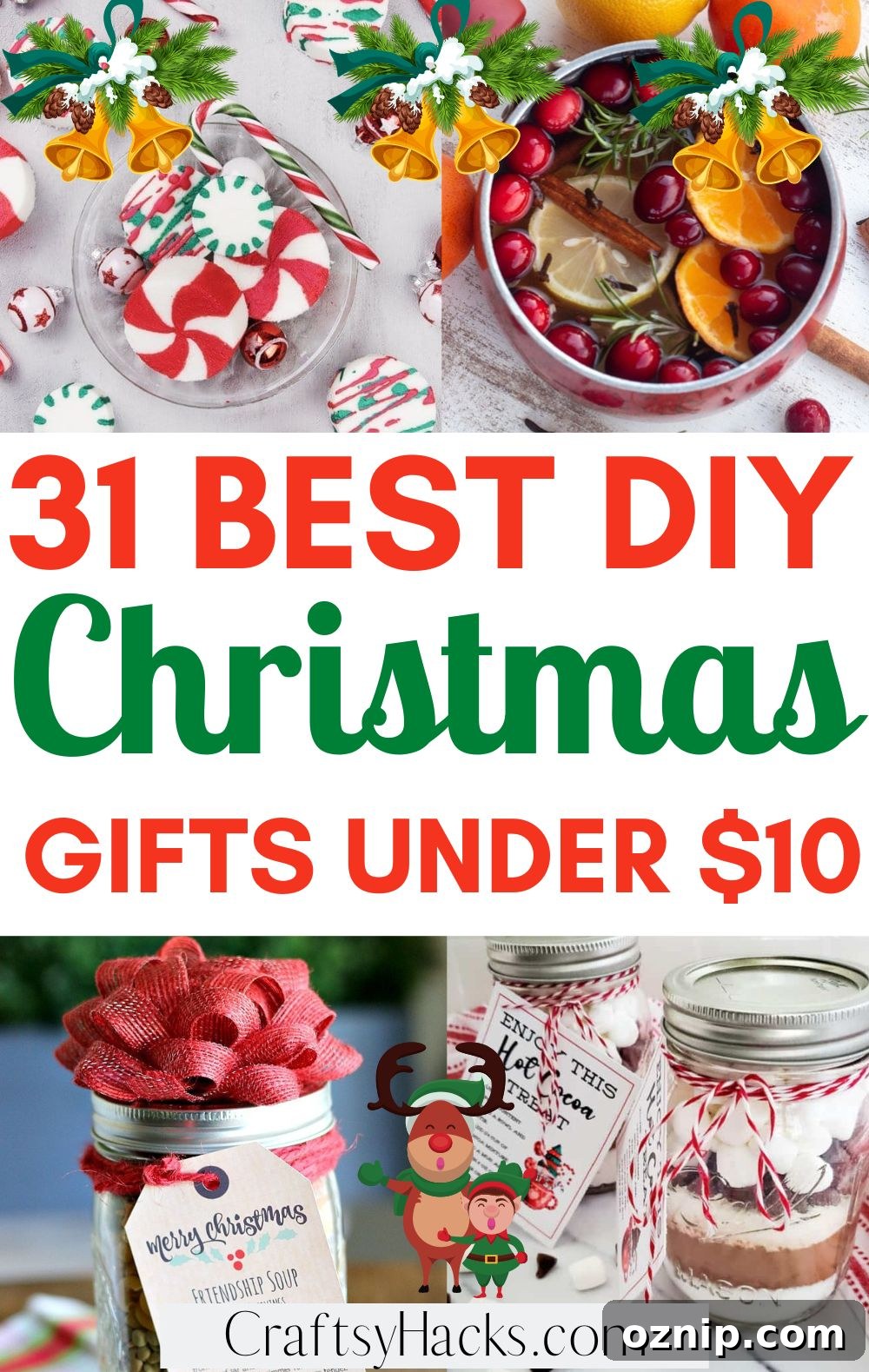 31 Handmade Christmas Gifts Under $10 2 DIY Christmas gift ideas