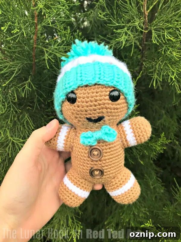 31 Handmade Christmas Gifts Under $10 20 crocheted gingerbread man