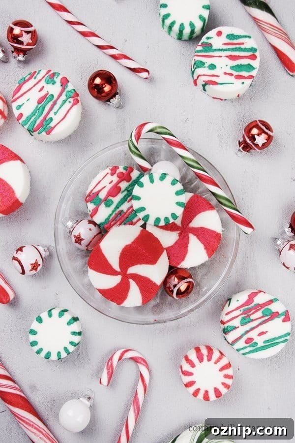 31 Handmade Christmas Gifts Under $10 21 peppermint bath bombs