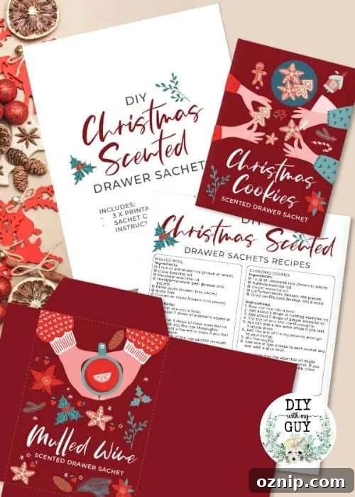 31 Handmade Christmas Gifts Under $10 5 christmas sachets