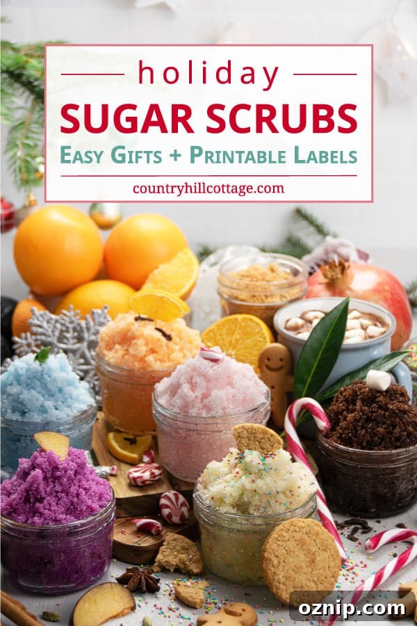 31 Handmade Christmas Gifts Under $10 9 Christmas sugar scrub