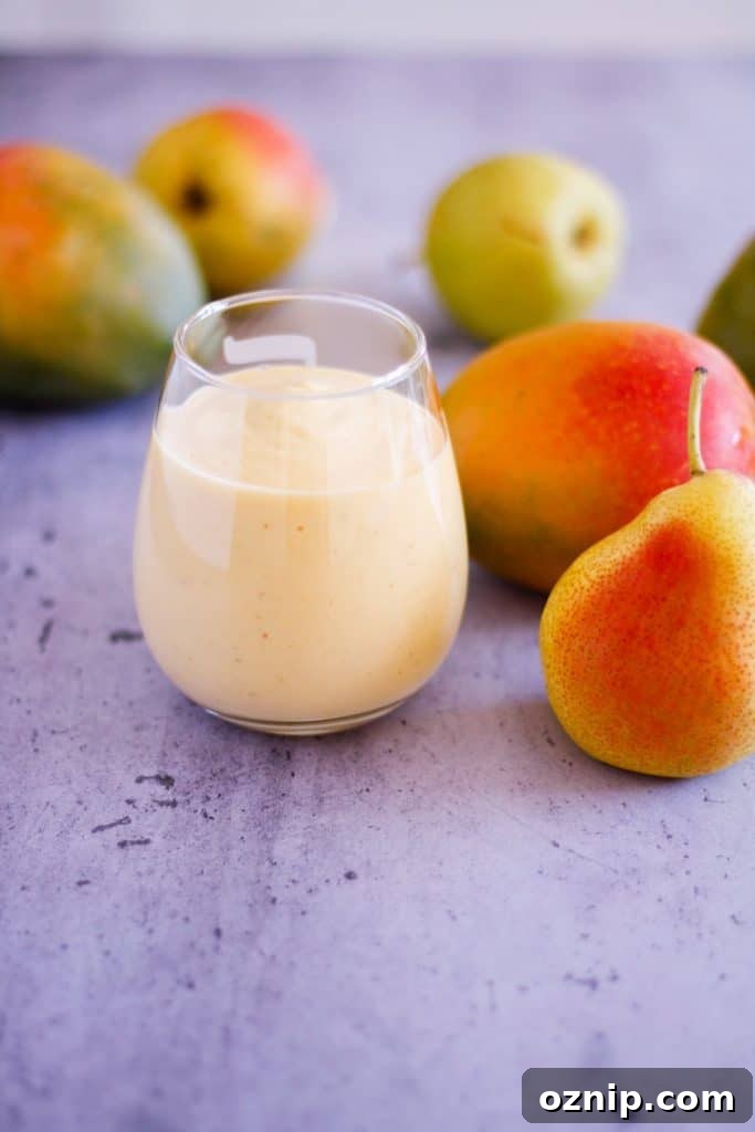 Pear Mango Smoothie Recipe 2 img 2195 1