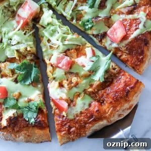 Chicken Taco Pizza Recipe
