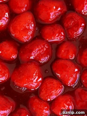strawberry topping