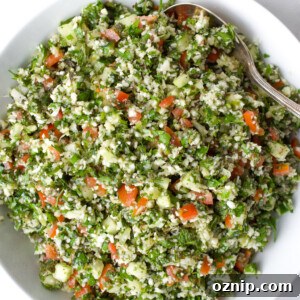 Cauliflower Tabbouleh