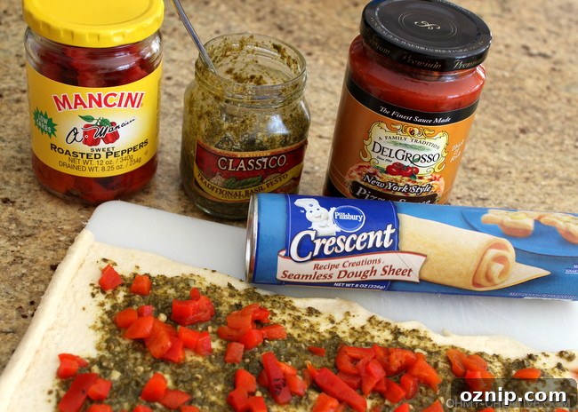 Pesto pinwheels served warm with dipping sauce