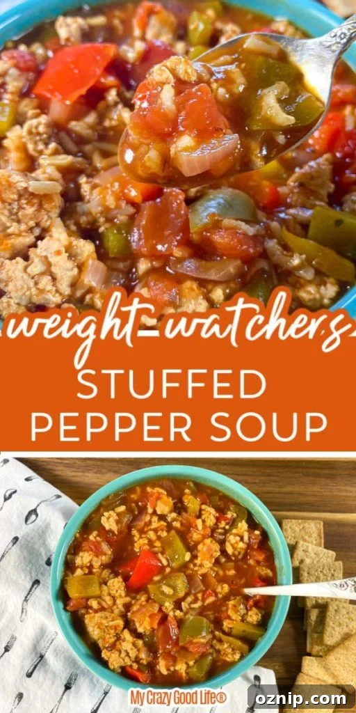 WW Instant Pot Stuffed Pepper Soup photos