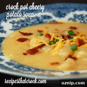 Crock Pot Cheesy Potato Soup