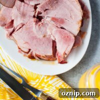 Orange Glazed Ham from thelittlekitchen.net