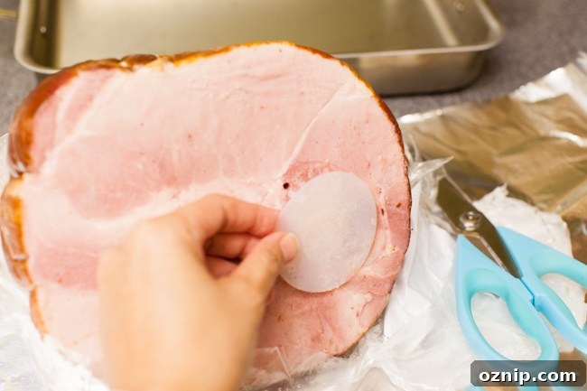 Orange Glazed Ham from thelittlekitchen.net