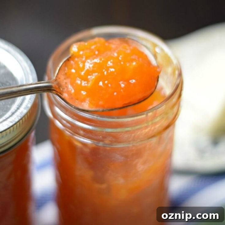 Apricot jam jars