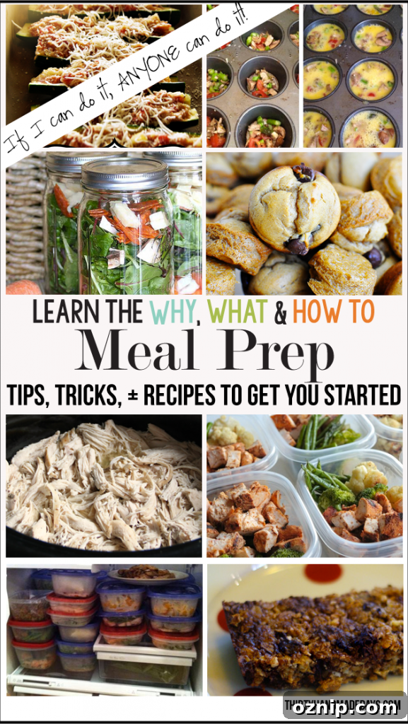 6 Meal Planning Tips for Stress-Free Weeknight Dinners 5 Learn the why, what and how-to's for meal prep ideas! Featuring 100 tips, tricks, recipes and more. | Thirty Handmade Days