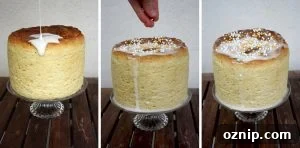 Kulich - Sweet Russian Easter Bread Another Step by Step Images Collage