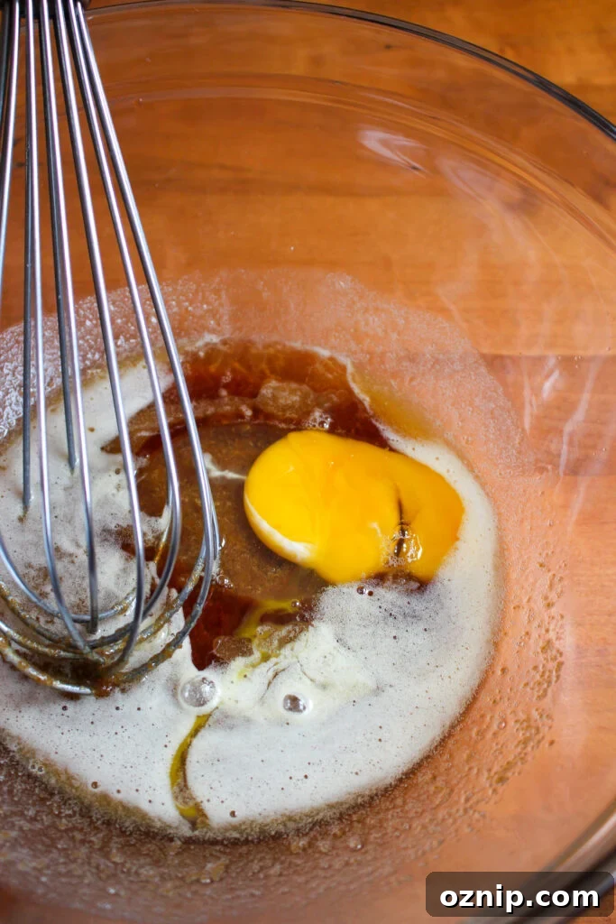 Mixing wet ingredients