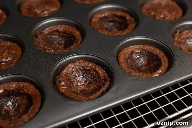 How to Make Brownie Cups from thelittlekitchen.net
