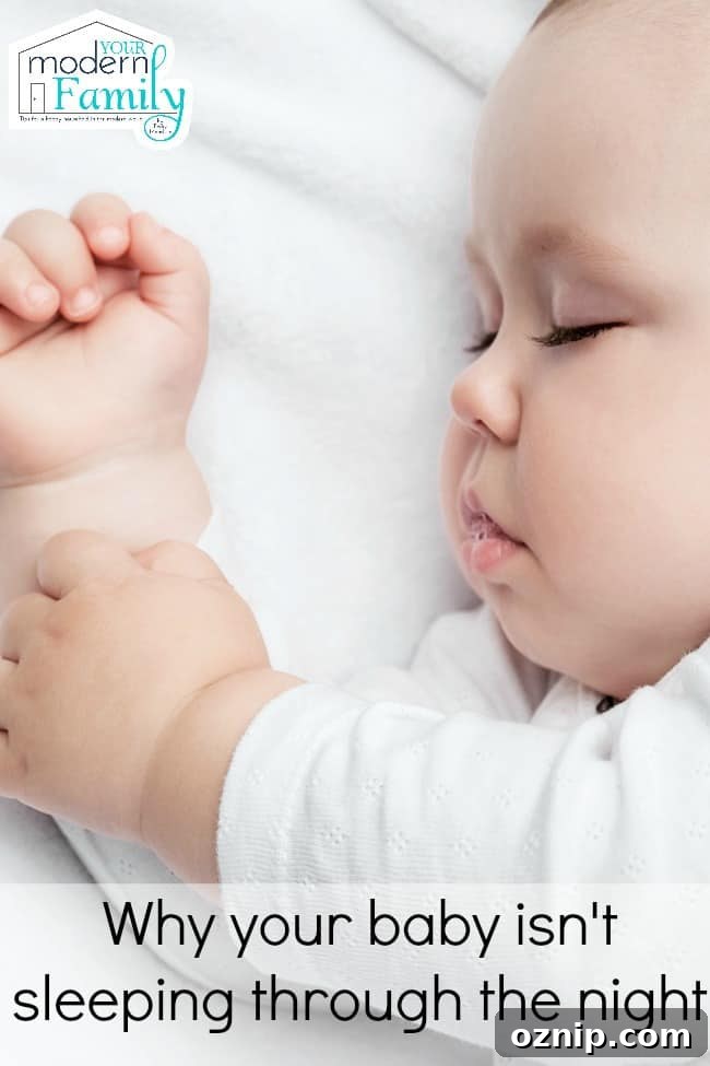 baby isn't sleeping through the night