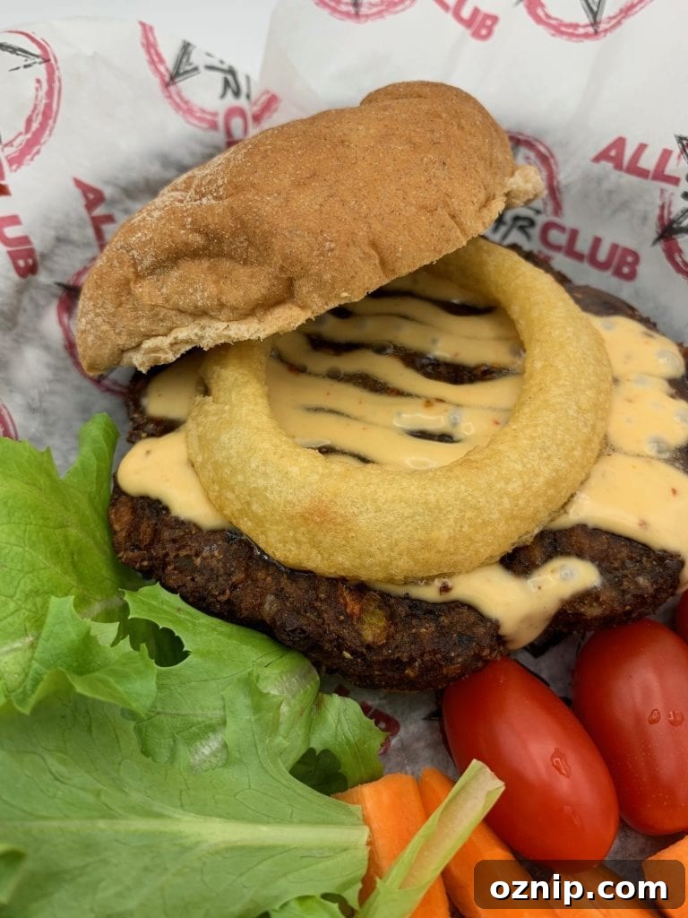 Super Burger with Chipotle Mayo