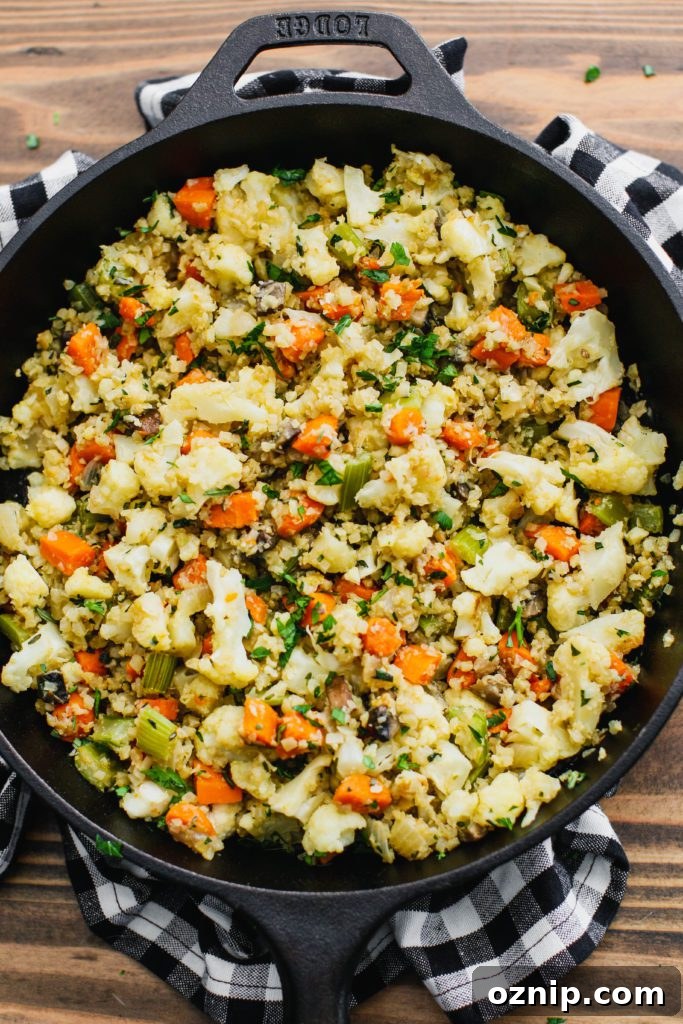 Plant-Based Thanksgiving Sides Your Guests Will Love 12 Stovetop Cauliflower Rice by Flora & Vino