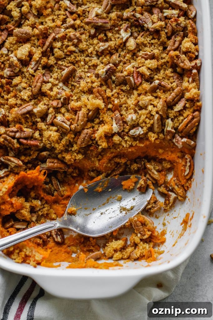 Plant-Based Thanksgiving Sides Your Guests Will Love 10 Vegan & Grain-Free Sweet Potato Casserole by Flora & Vino