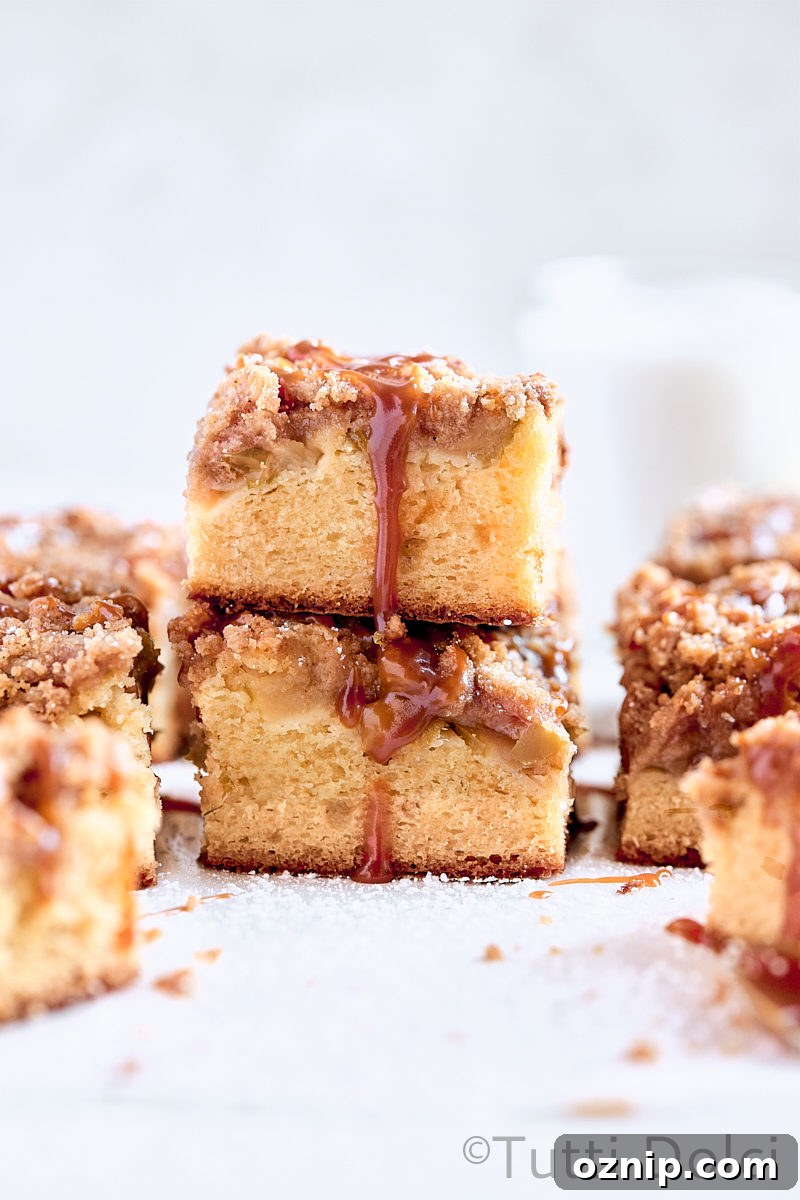 Caramel Apple Coffee Cake