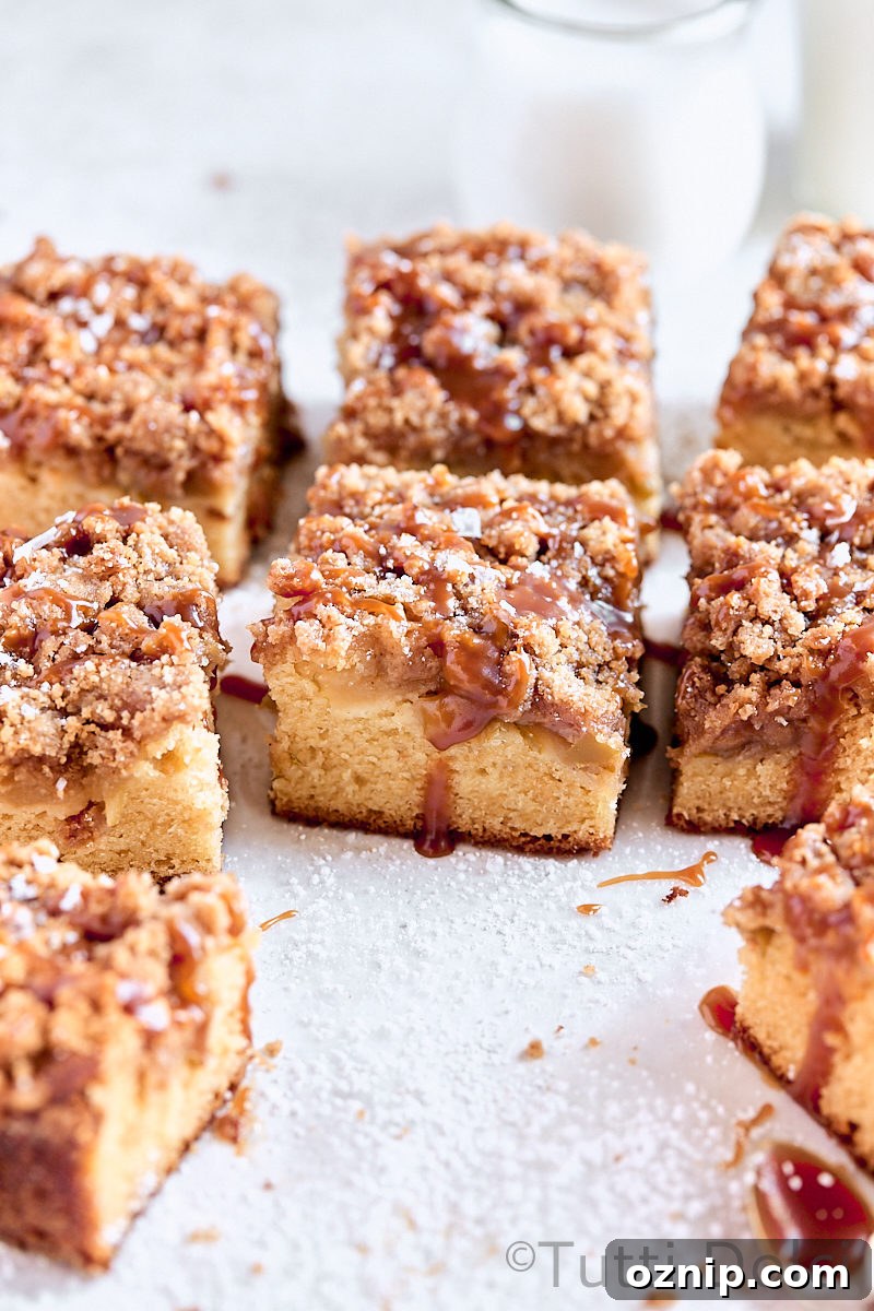 Caramel Apple Coffee Cake