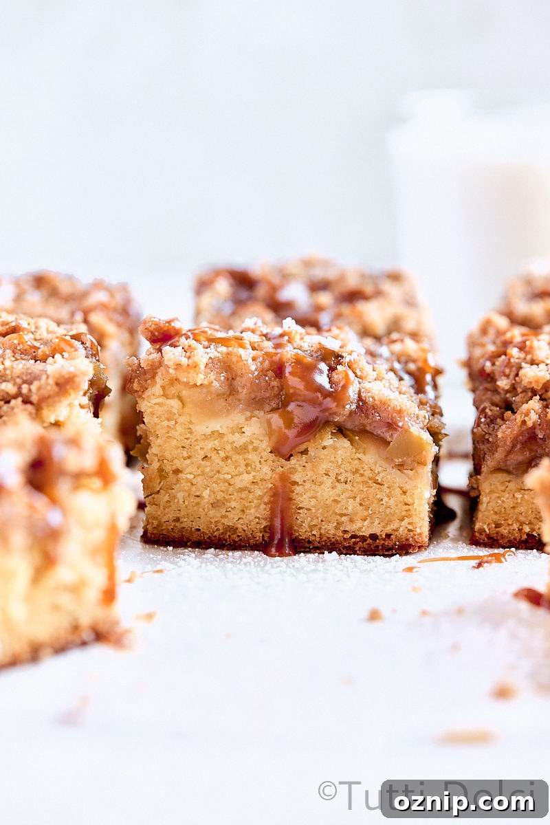 Caramel Apple Coffee Cake